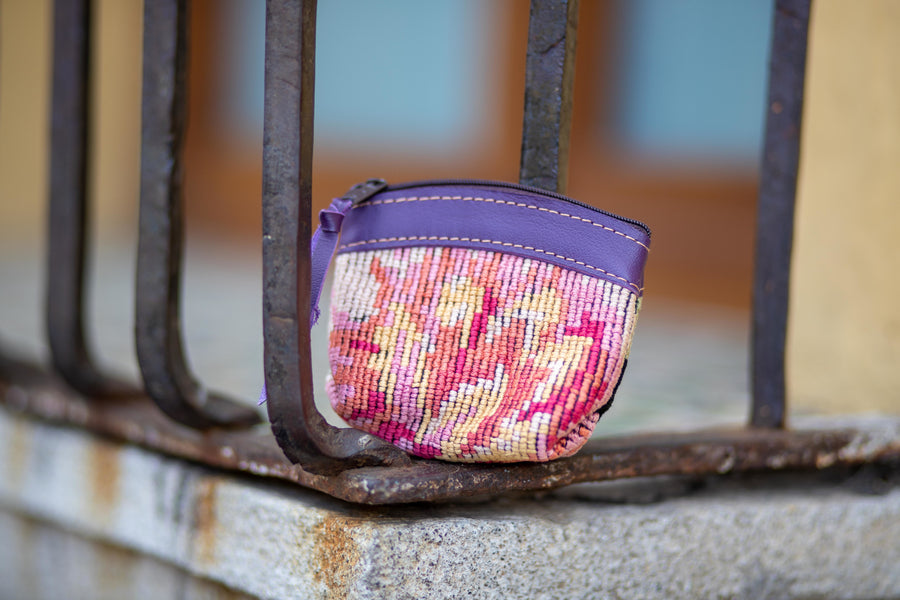 Upcycled coin purse